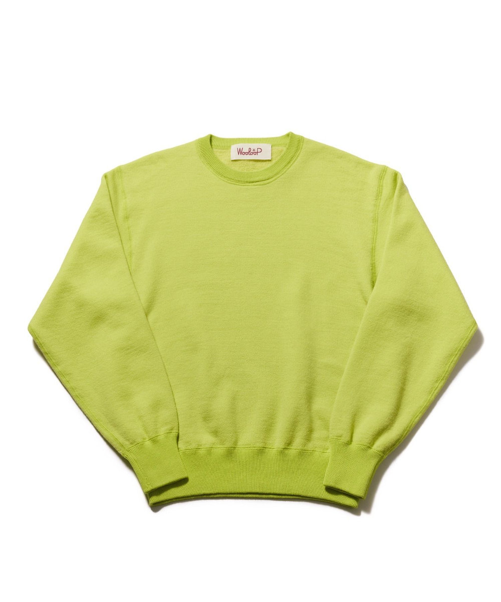 MEN'S BIGI 【WLP/ダブルエルピー】CREW NECK PO ライム