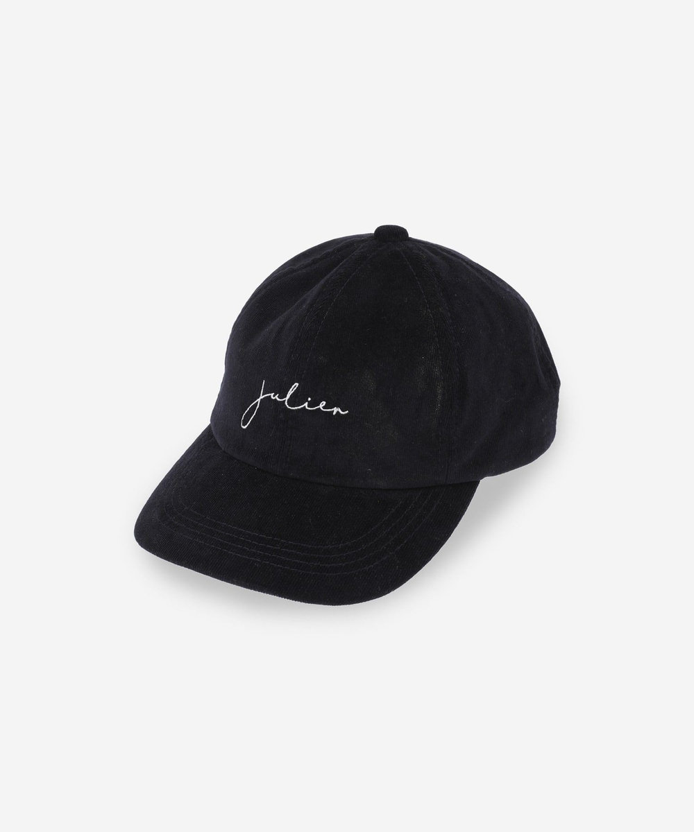 Julier コーデュロイキャップ/UVカット ネイビー