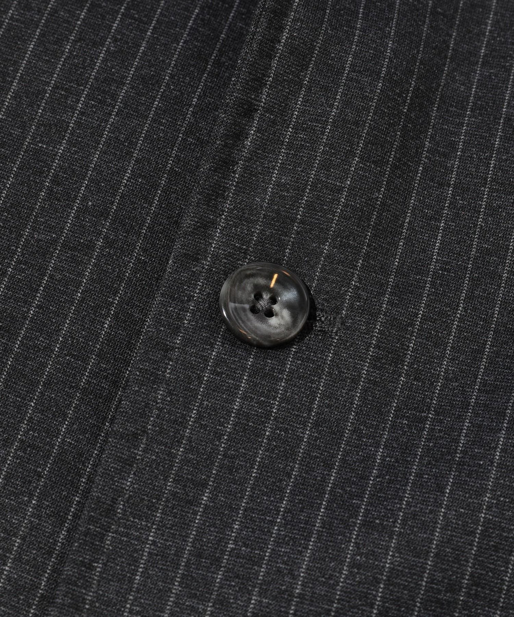 MEN'S BIGI 【ACTIVE TAILOR】エクストラTRジャージヘリンボーンプリントテーラードジャケット＜セットアップ・スリーピース対応＞ グレー