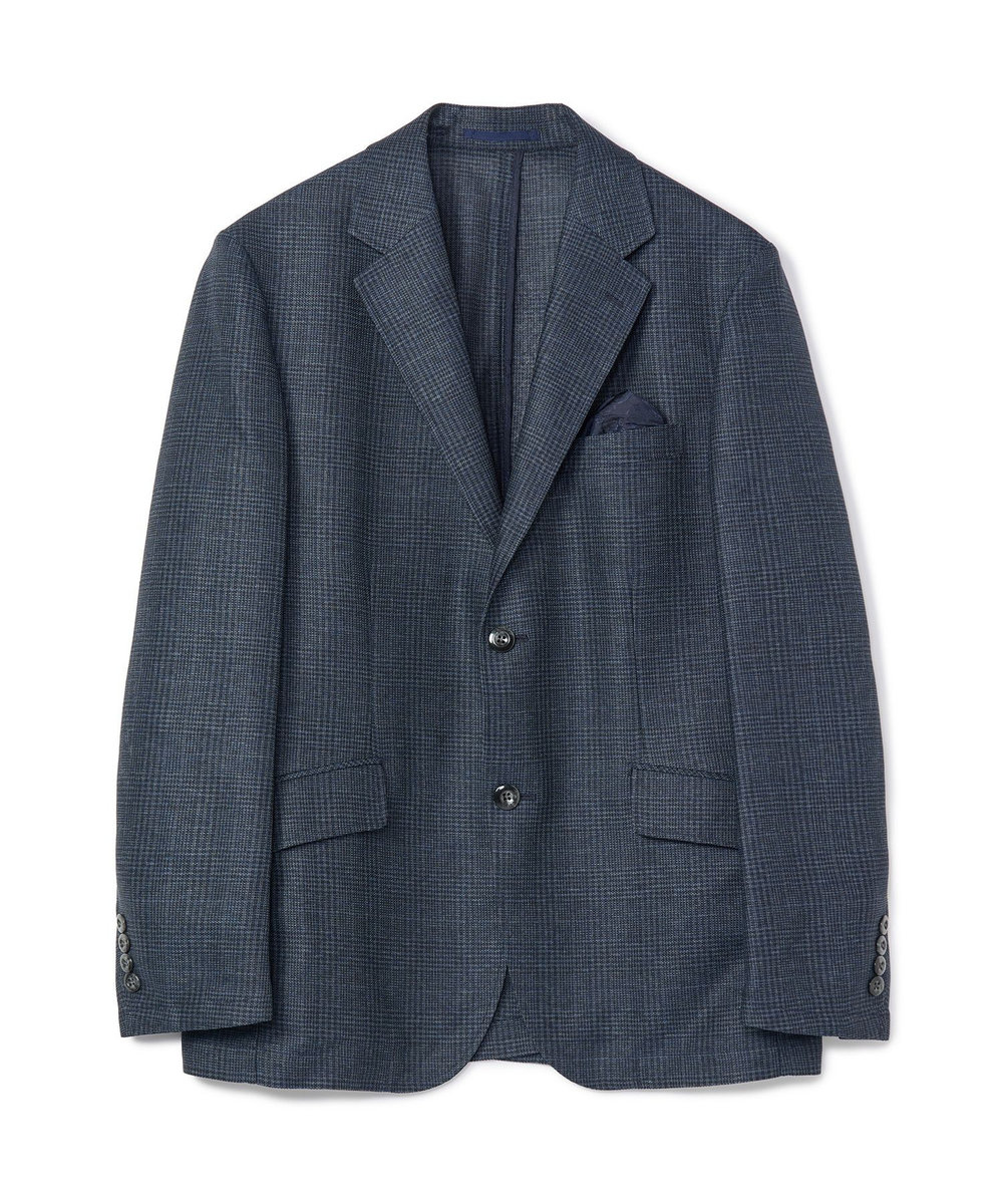 MEN'S BIGI 【ACTIVE TAILOR】カラミメッシュストレッチジャケット＜軽量/通気性/ストレッチ＞ ダークネイビー