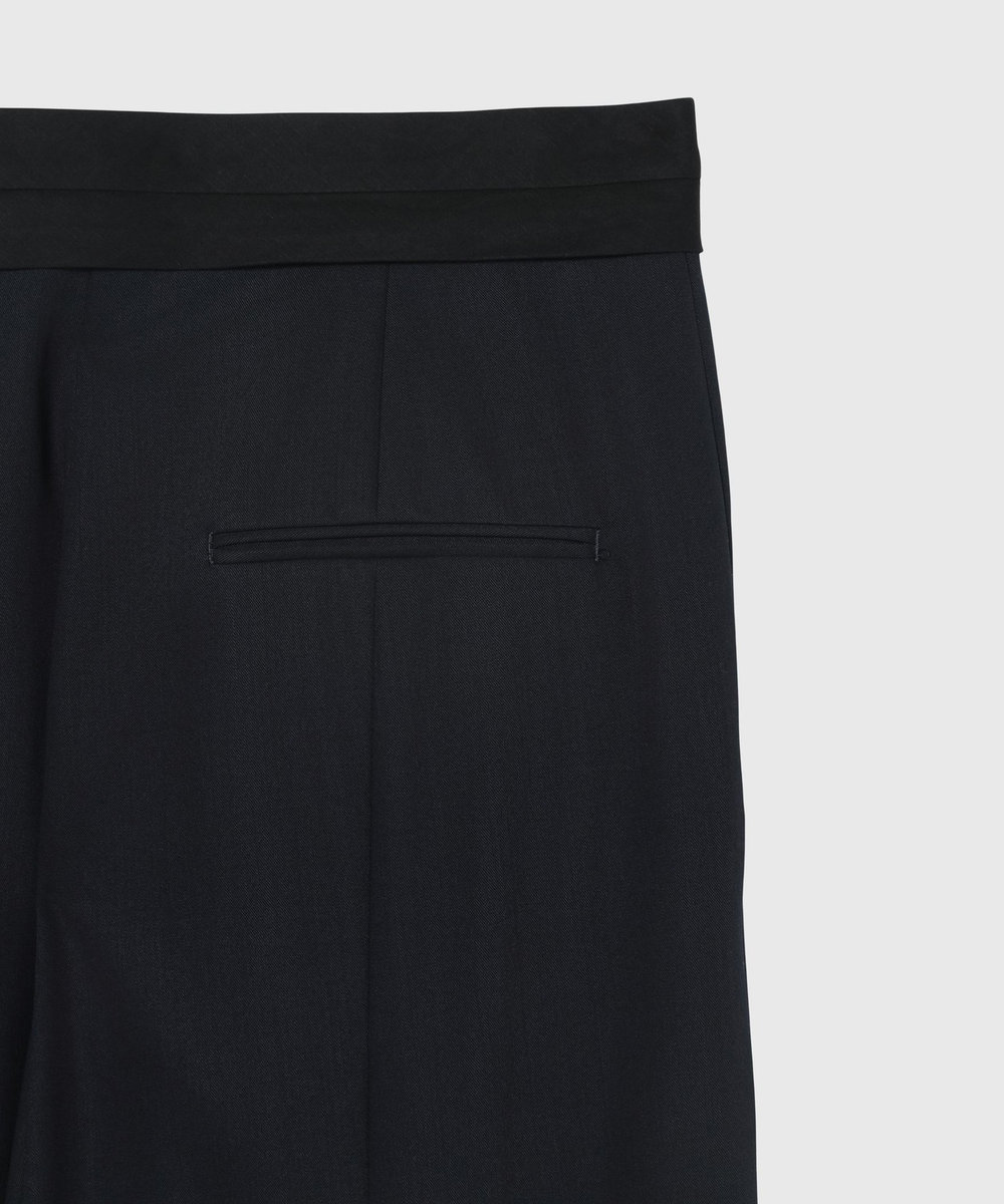 DÉPAREILLÉ WOOL NYLON GABARDINE PANTS / ウールナイロンギャバジンパンツ ネイビー