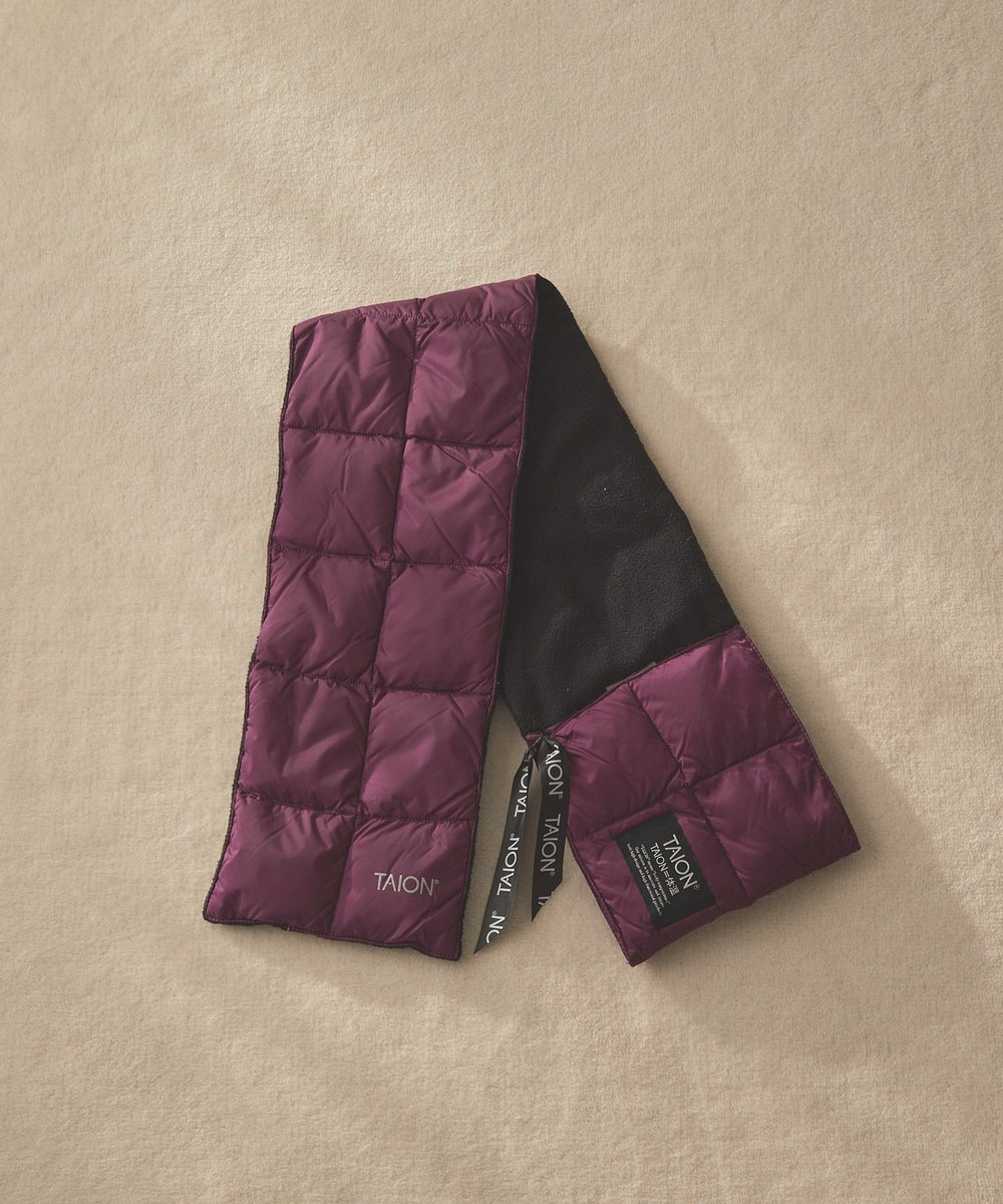 UNION STATION TAION BASIC DOWN SCARF パープル
