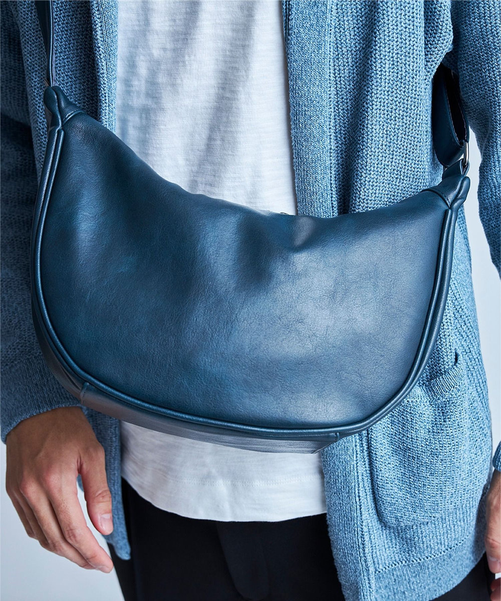 UNION STATION fulcro ショルダーバッグアーチS ネイビー