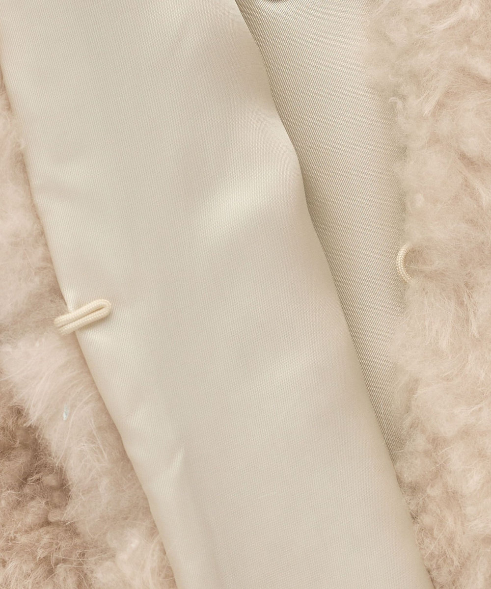 DÉPAREILLÉ CASHMERE FUR VEST / カシミヤファーベスト ベージュ