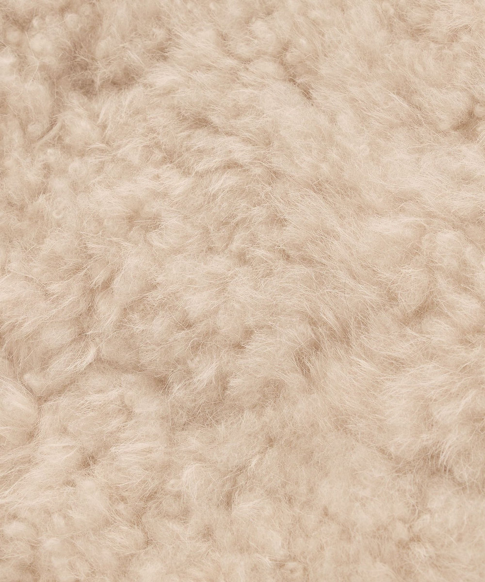 DÉPAREILLÉ CASHMERE FUR VEST / カシミヤファーベスト ベージュ