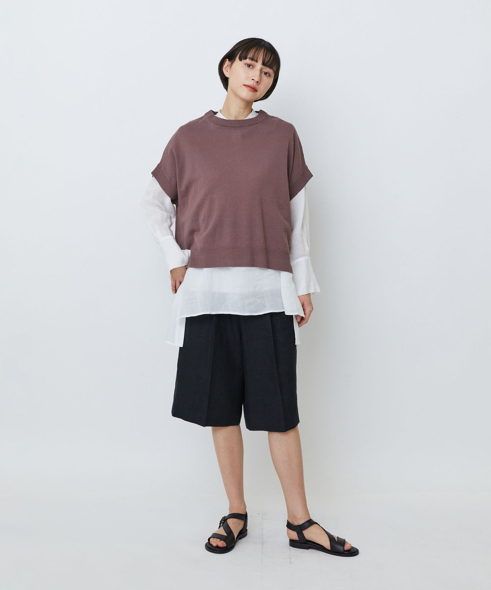 LOISIR ラミーチュニック オフホワイト