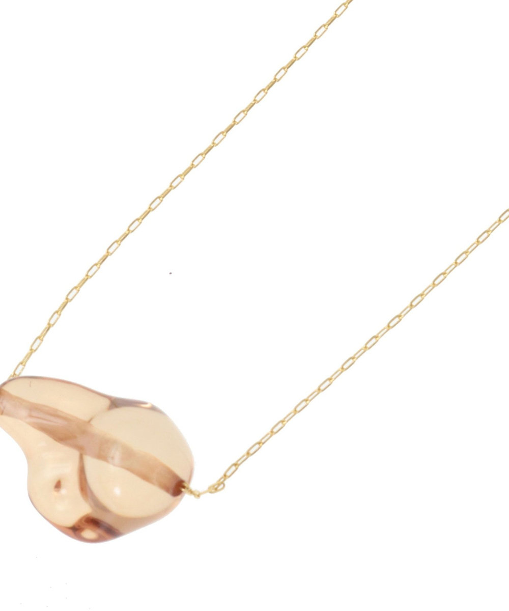 1er Arrondissement ＜Bijou R.I (ビジューアールアイ)＞Clear Baroque Pearl ネックレス ブラウン