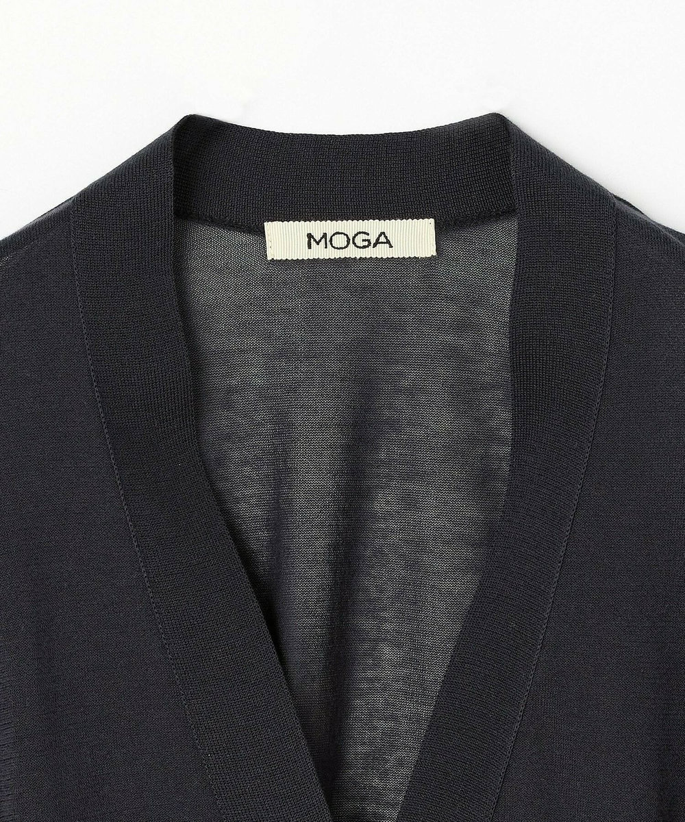 MOGA マーレショートカーディガン チャコールグレー
