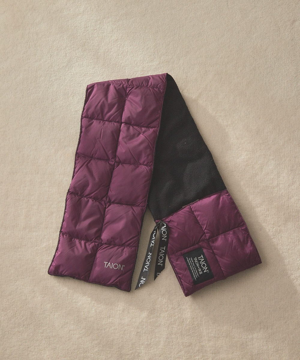 UNION STATION TAION BASIC DOWN SCARF パープル