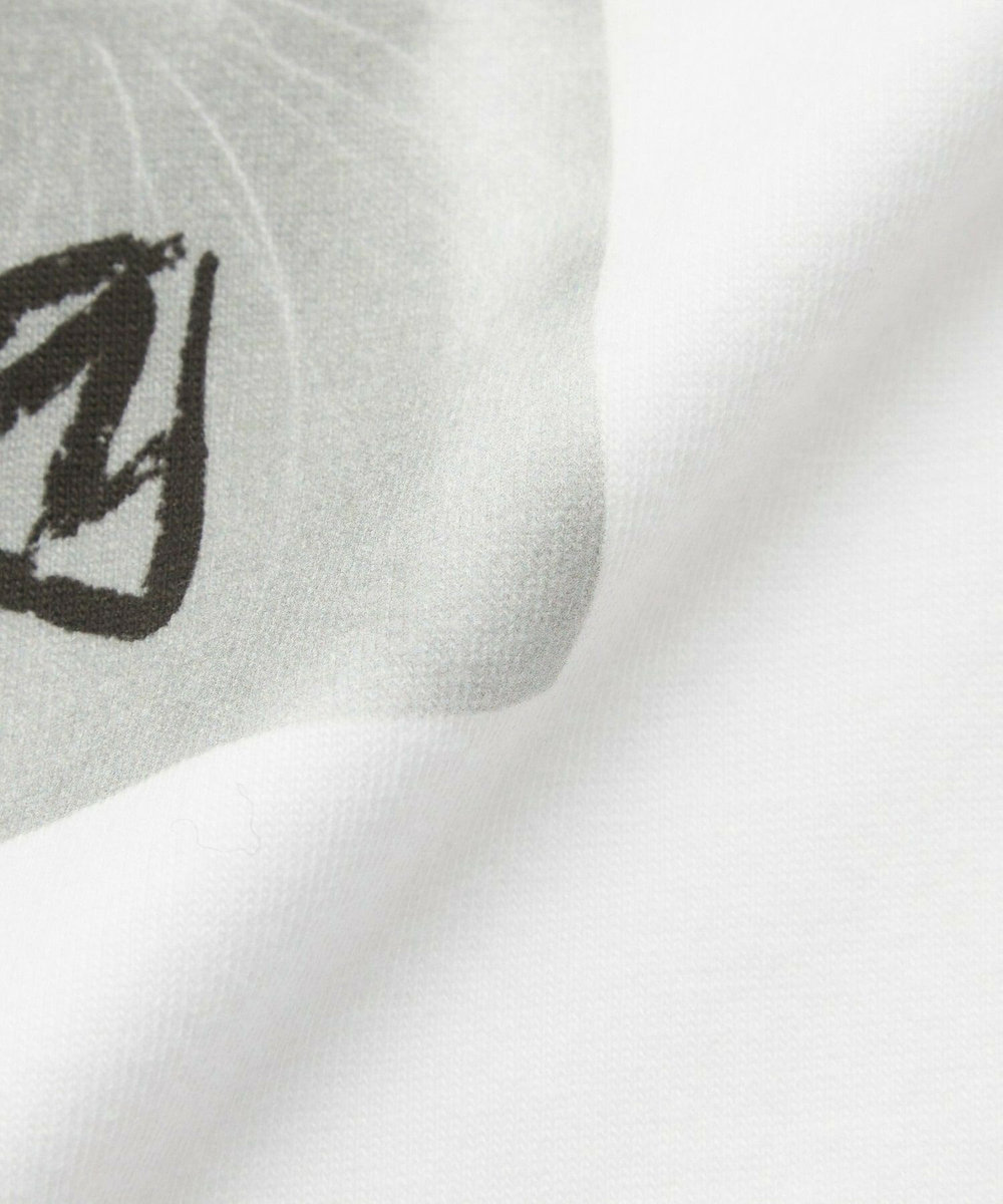 LOISIR えいたフォトT-シャツ ホワイト