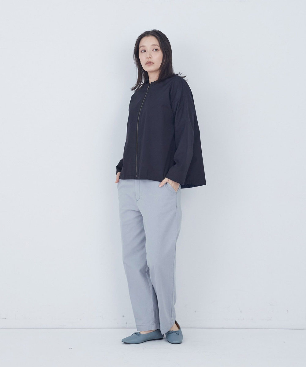 ADIEU TRISTESSE リバーシブルブルゾン ネイビー