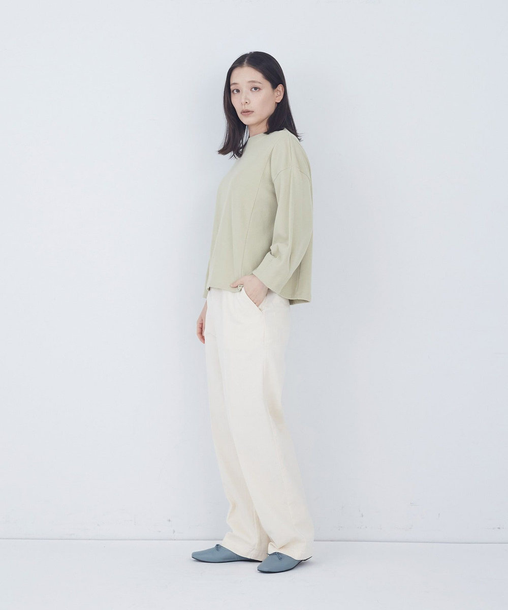 ADIEU TRISTESSE ミニ裏毛プルオーバー グリーン系その他