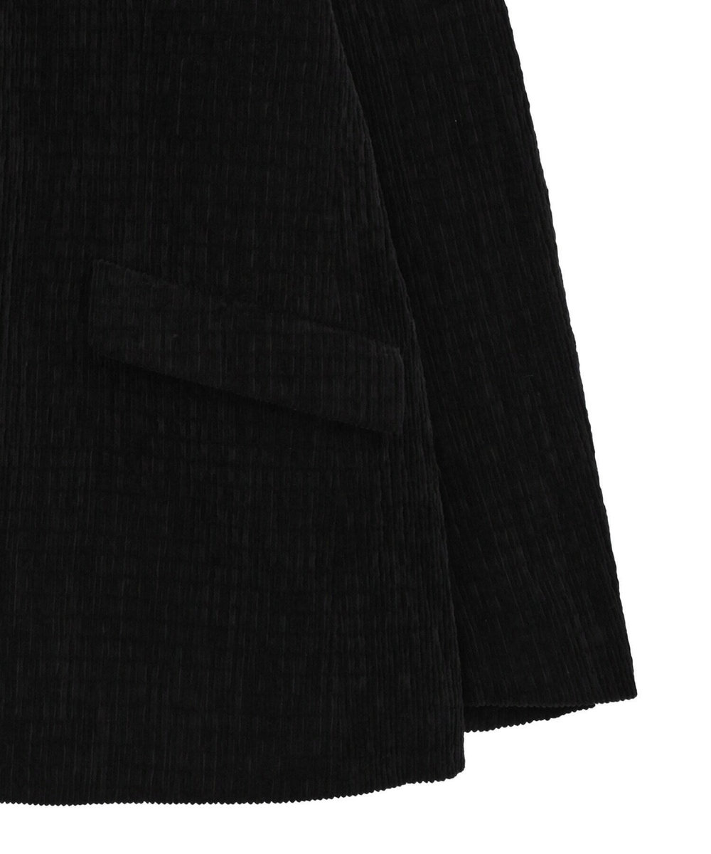 MEN'S BIGI シャーリングコーデュロイジャケット＜ストレッチ＞ ブラック