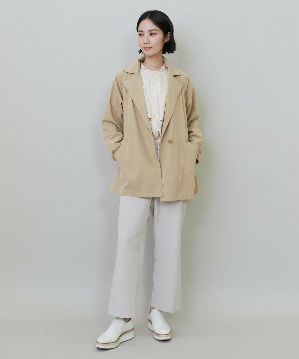 L'EQUIPE Lサイズ（大きいサイズ） 【大きいサイズ】2WAYストレッチパンツ ベージュ
