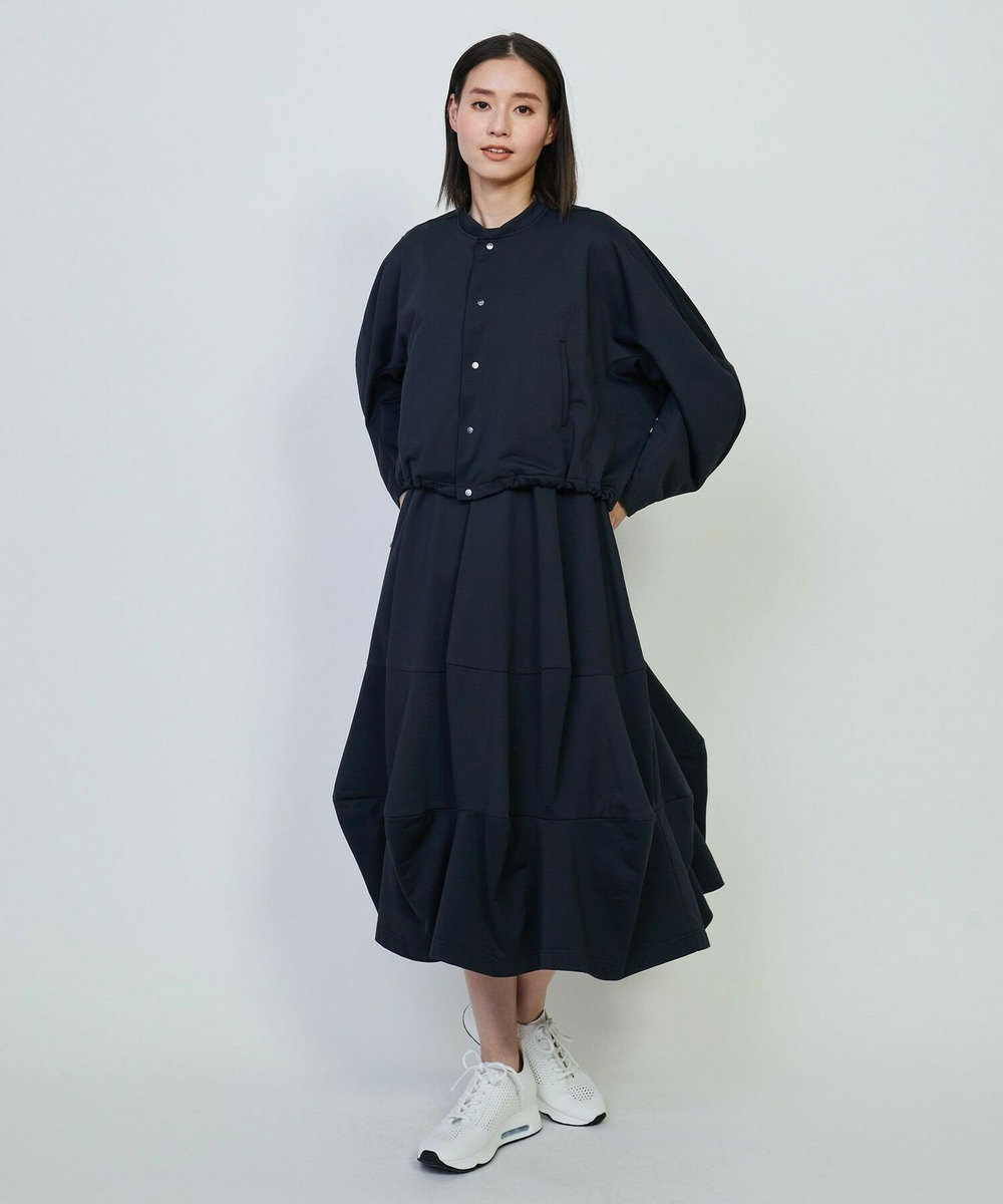 L'EQUIPE GREEN エコナイロンショートブルゾン ネイビー