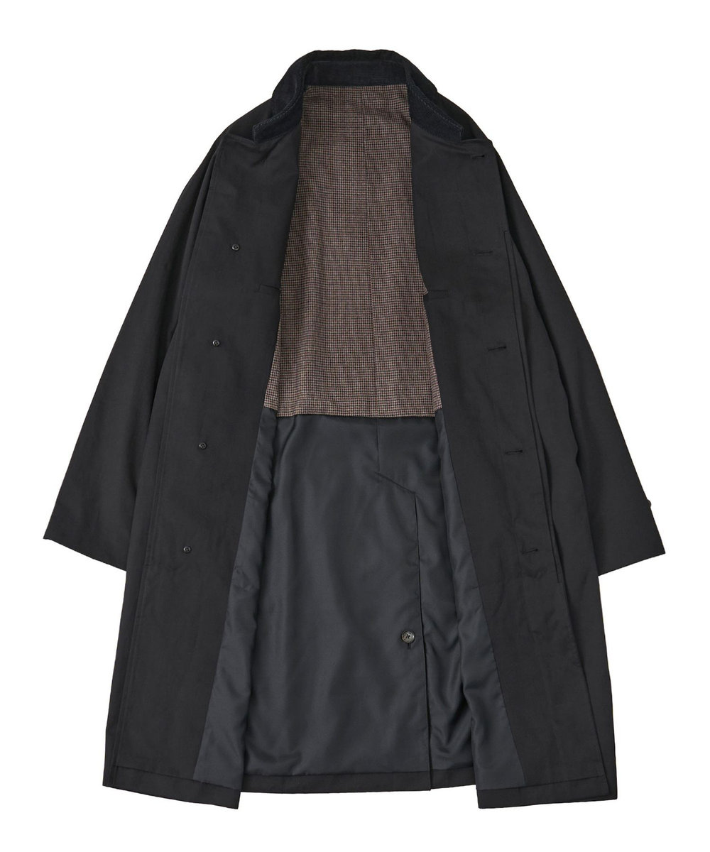 MEN'S BIGI ラグランスリーブコート ブラック