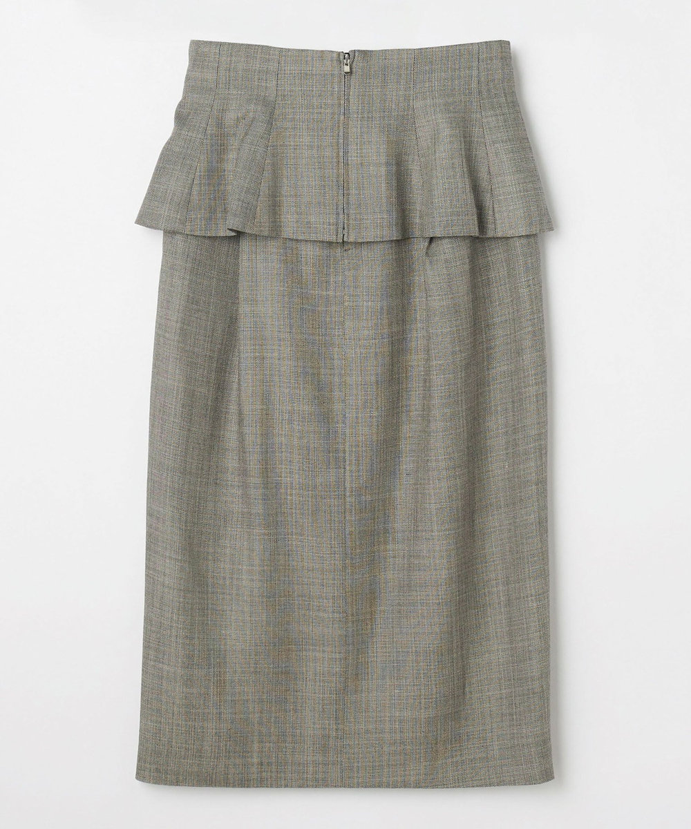 DÉPAREILLÉ SHARKSKIN CORSET SKIRT / シャークスキンコルセットスカート ブラウン