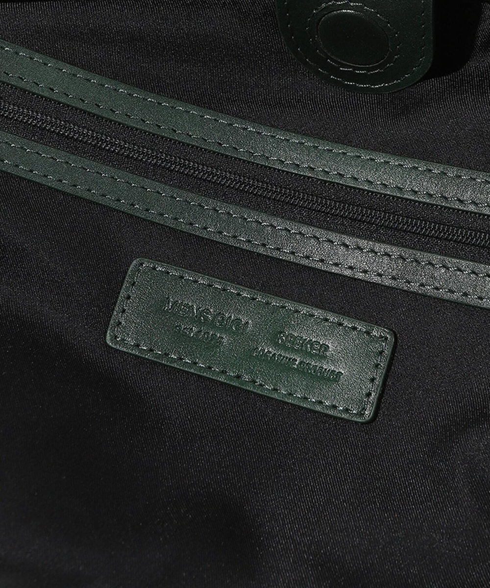 MEN'S BIGI 【SEEKER/シーカー】別注メッシュレザートートバッグ グリーン