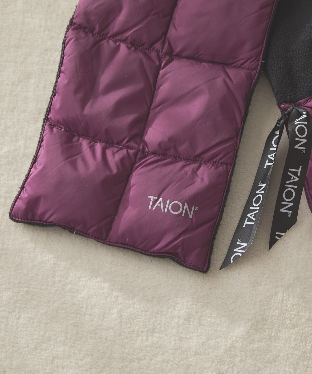 UNION STATION TAION BASIC DOWN SCARF パープル