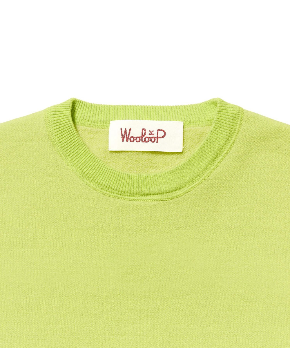 MEN'S BIGI 【WLP/ダブルエルピー】CREW NECK PO ライム