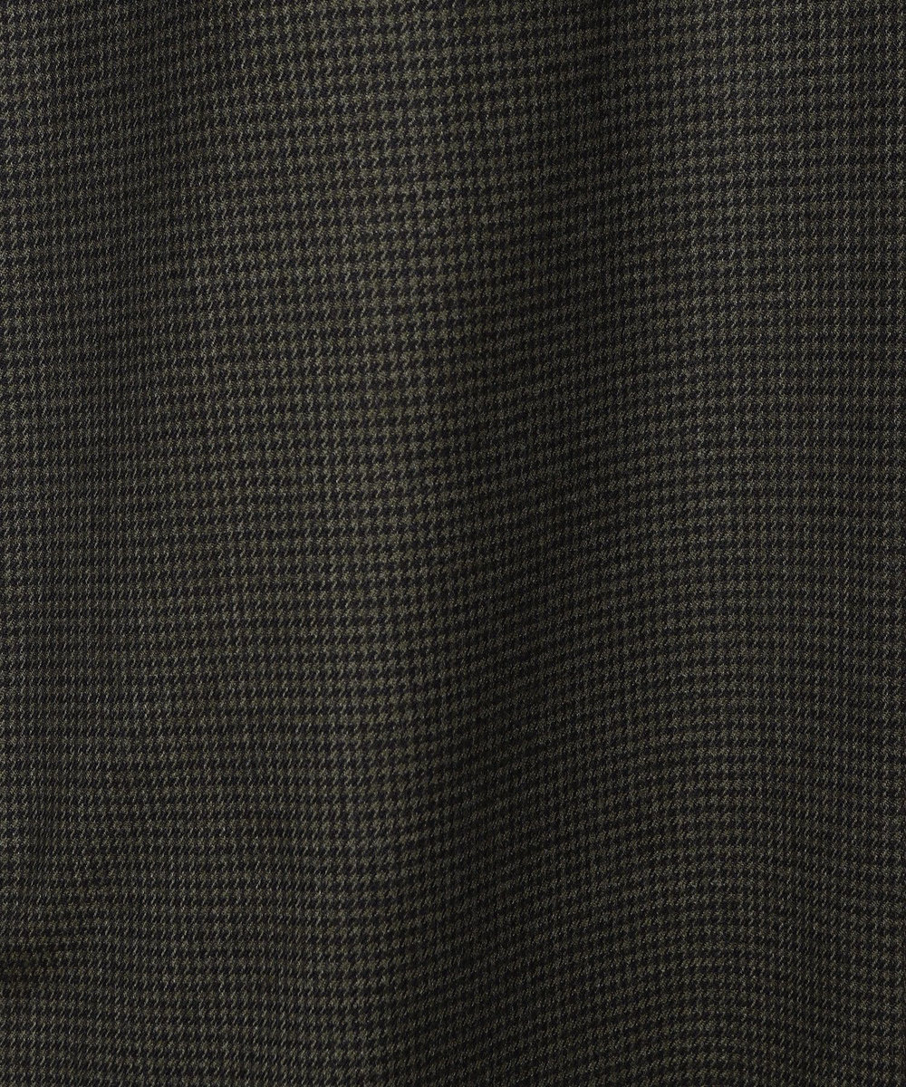 MEN'S BIGI 【50th Anniv . 中田 慎介】 COTTON TWILL x WOOL HOUND'S TOOTH REVERSIBLE COAT ブラウン