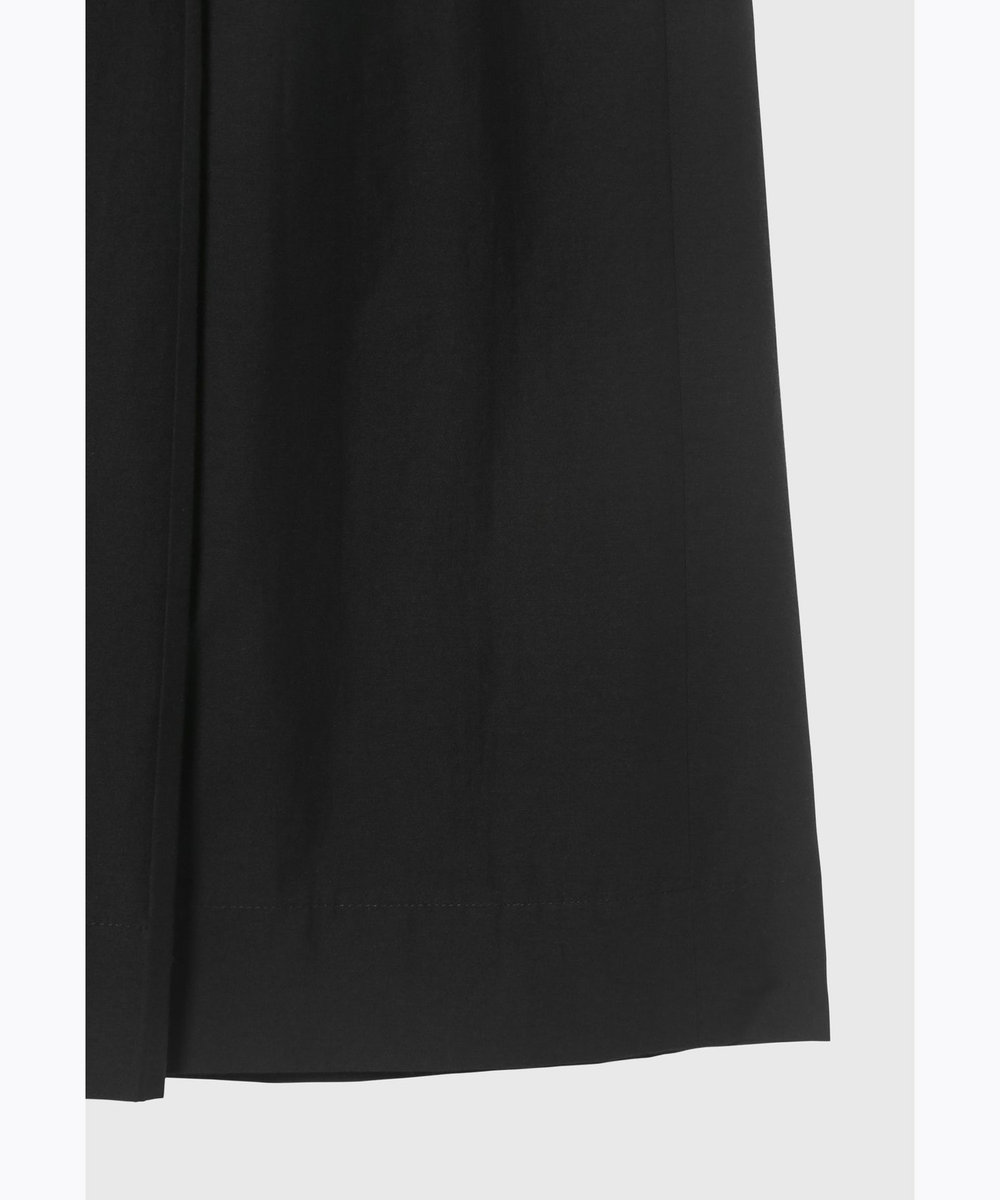 DÉPAREILLÉ COTTON NYLON WRAP SKIRT / コットンナイロンラップスカート ブラック