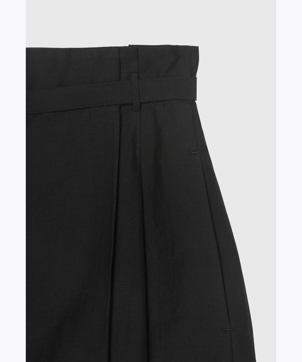 DÉPAREILLÉ COTTON NYLON WRAP SKIRT / コットンナイロンラップスカート ブラック