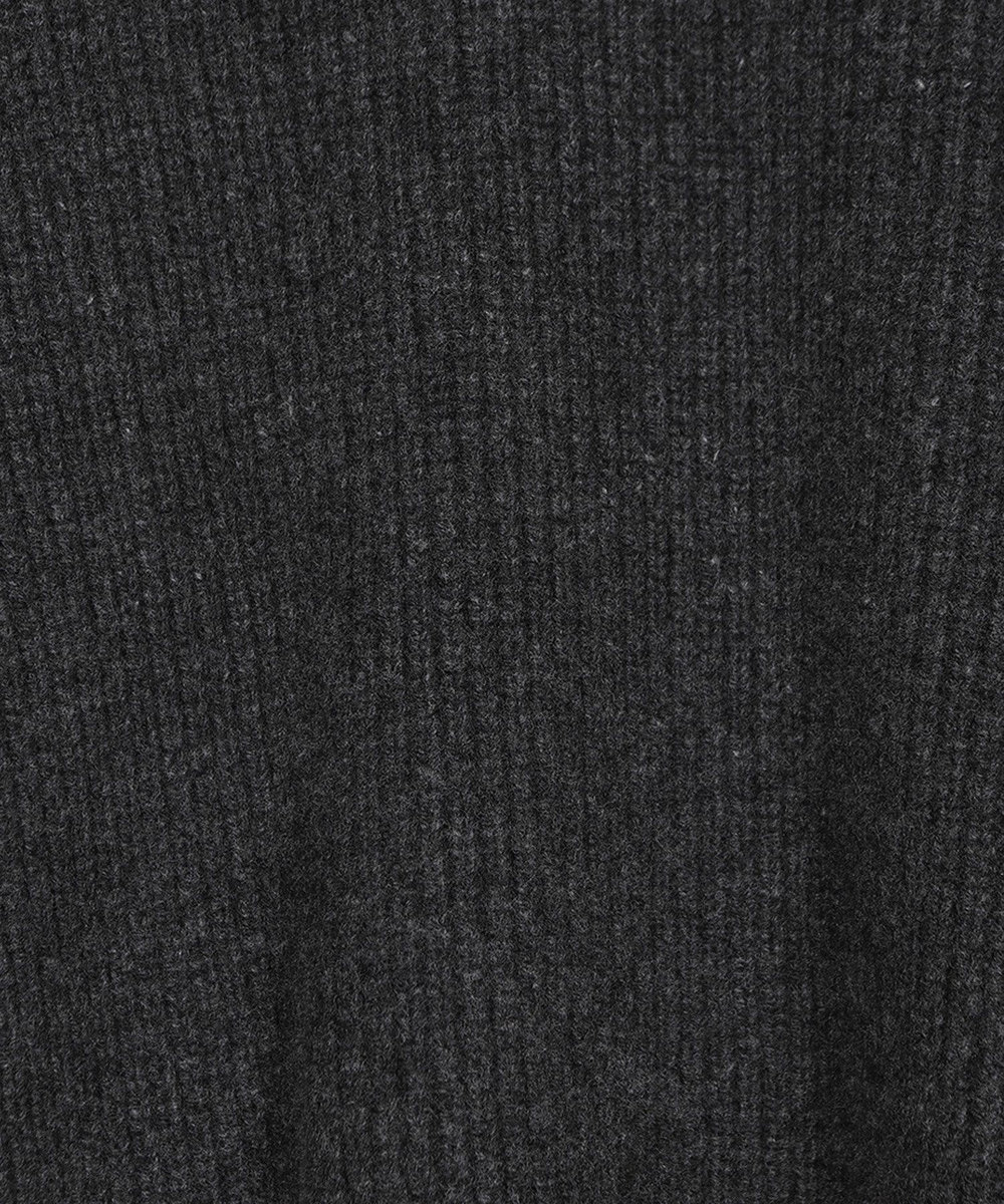 MEN'S BIGI 【50th Anniv . 菊池武夫】5G TURTLENECK KNIT チャコールグレー