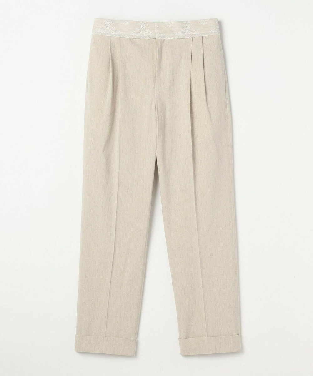 MOGA Collection [MOGA Collection]綿麻ナチュラストレッチパンツ キナリ