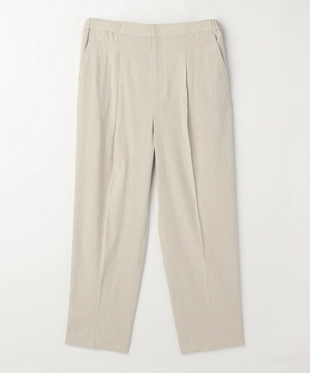 L'EQUIPE バイオリネンストレッチパンツ ベージュ