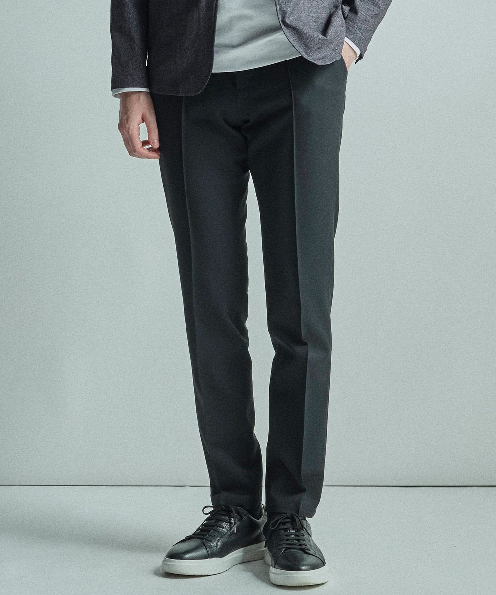 MEN'S BIGI 【ACTIVE TAILOR】360°ストレッチスラックス＜ストレッチ＞＜接触冷感＞＜速乾＞ ブラック