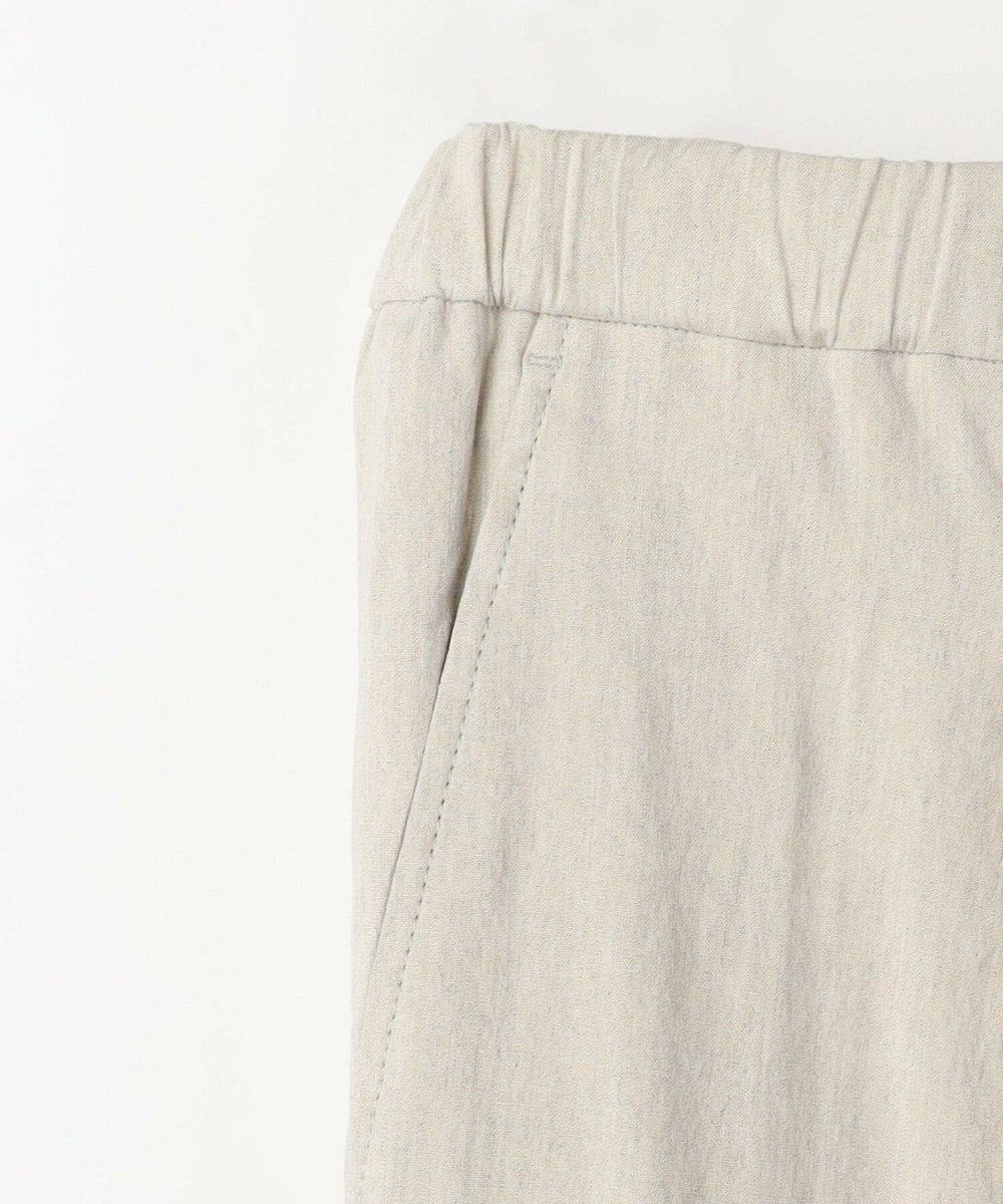 L'EQUIPE バイオリネンストレッチパンツ ベージュ