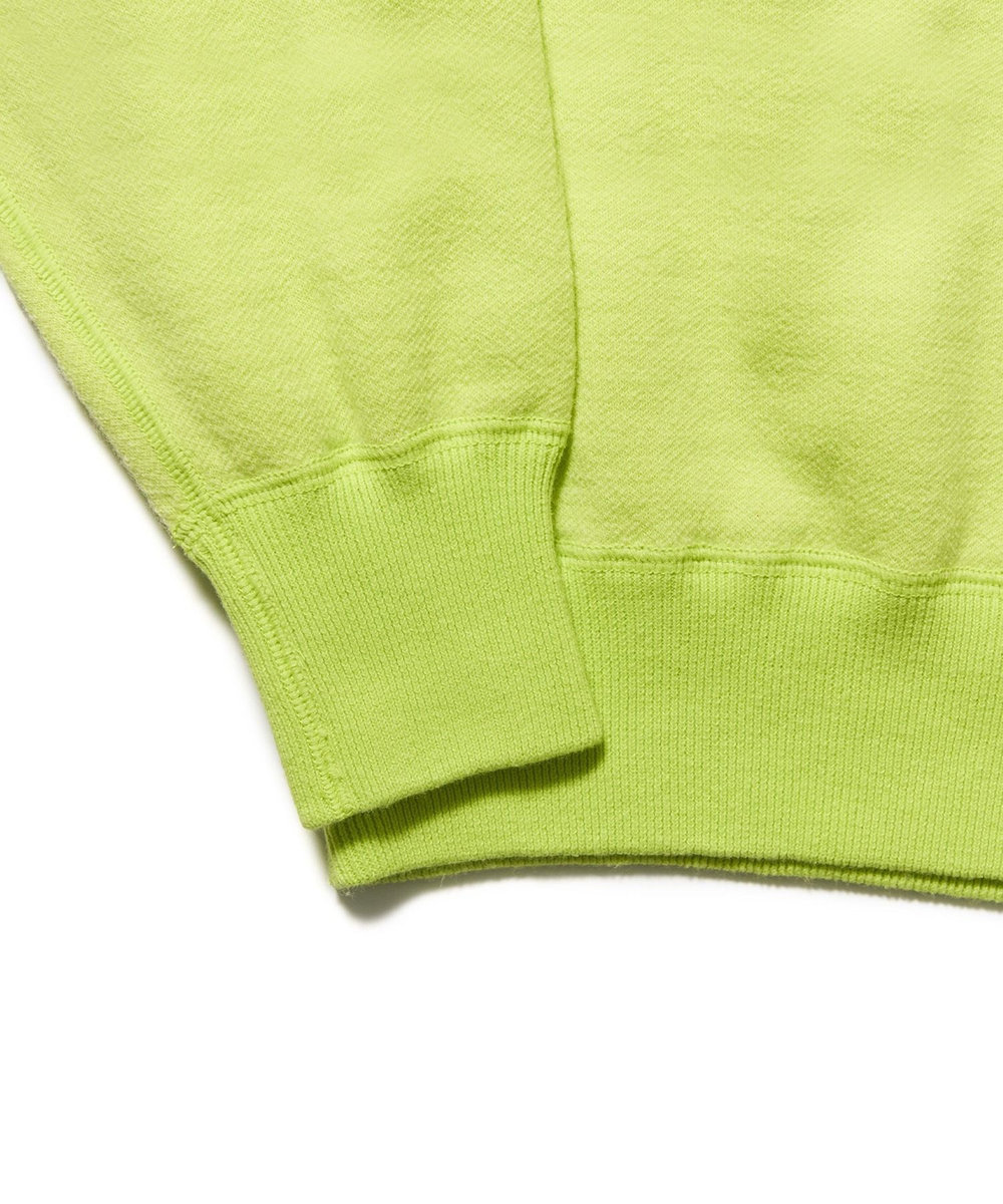 MEN'S BIGI 【WLP/ダブルエルピー】CREW NECK PO ライム