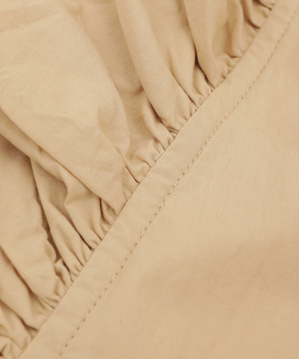 1er Arrondissement ＜ROSEanna (ローズアンナ)＞フリルブラウス ベージュ