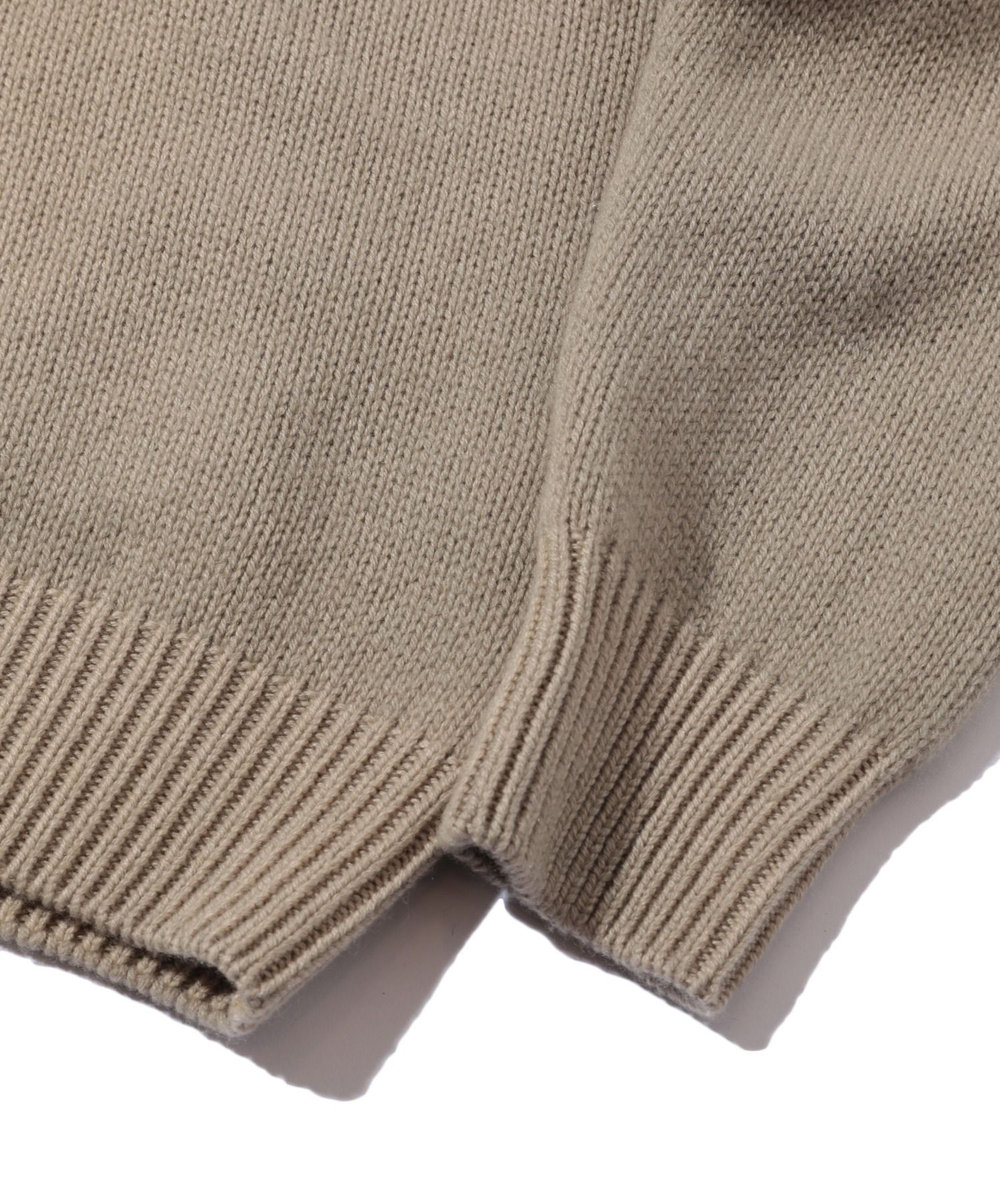 MEN'S BIGI 【FILIPPO DE LAURENTIIS】5Gタートルネックニット ベージュ