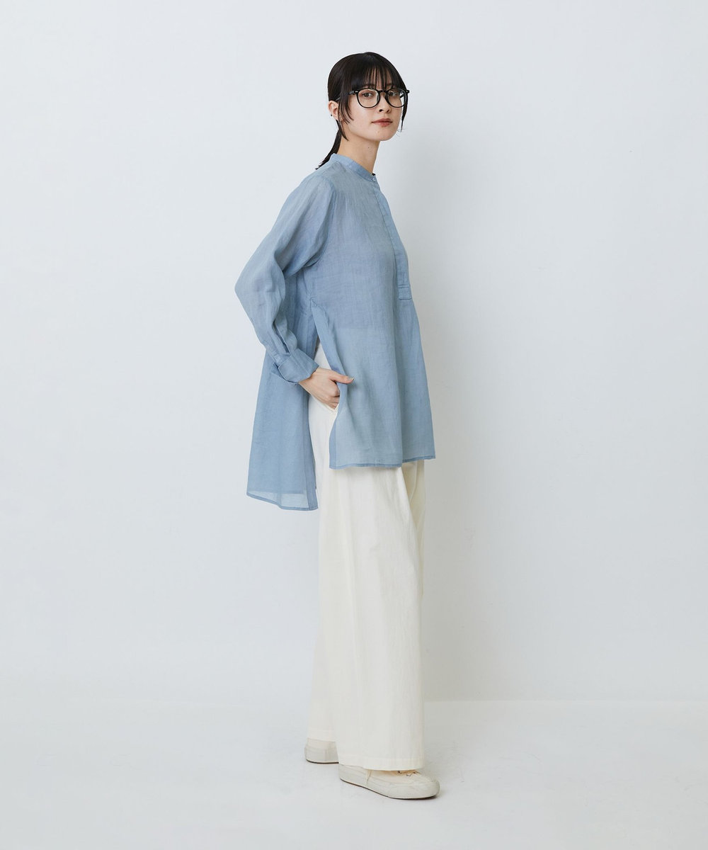 LOISIR ラミーチュニック ブルー