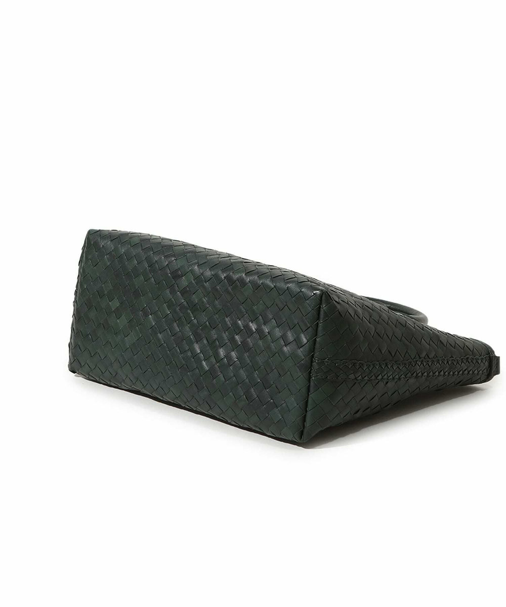 MEN'S BIGI 【SEEKER/シーカー】別注メッシュレザートートバッグ グリーン