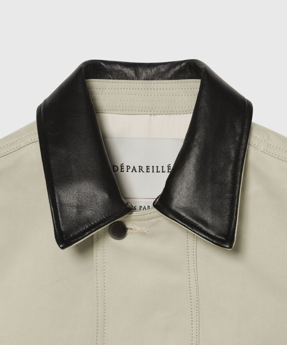 DÉPAREILLÉ GABARDINE BLOUSON / ギャバジンブルゾン ベージュ