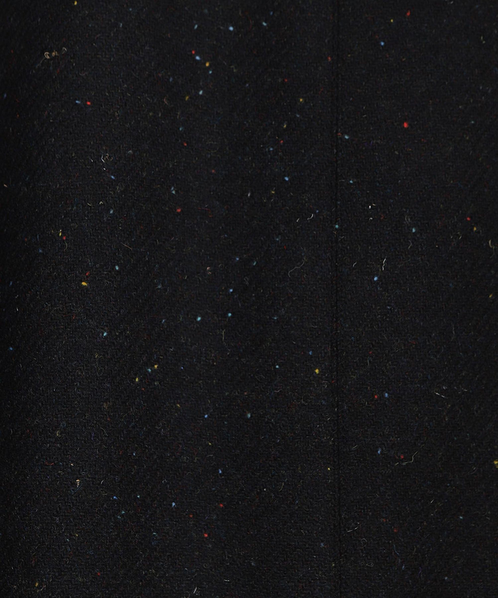 MEN'S BIGI 【50th Anniv . 菊池武夫】HARRIS TWEED COLOR NEP BLOUSON ブラック