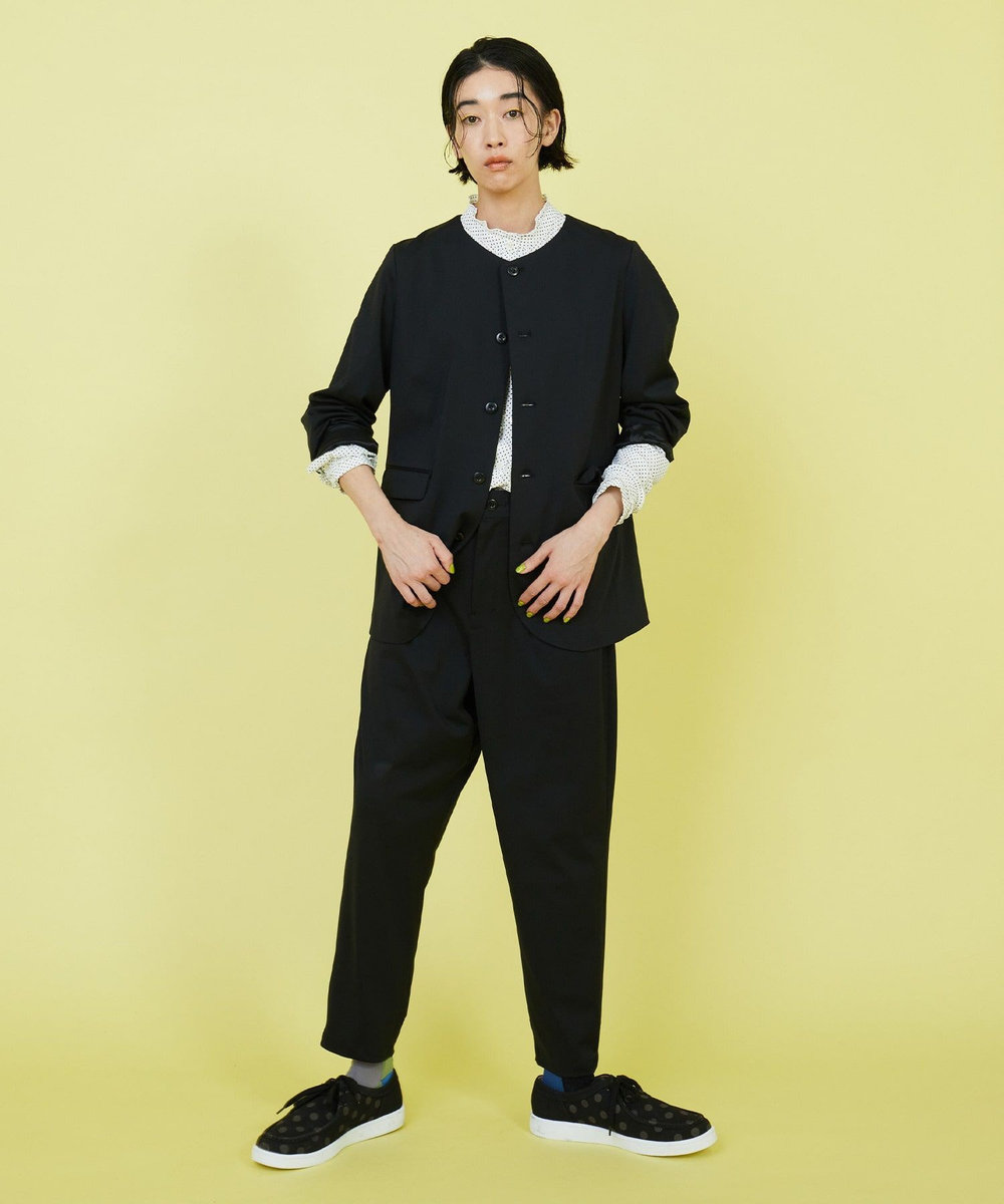 FRAPBOIS トリコット パンツ ブラック