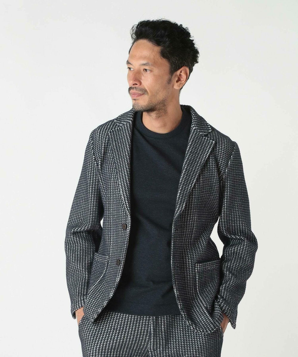 MEN'S BIGI オニワッフルジャケット ネイビー