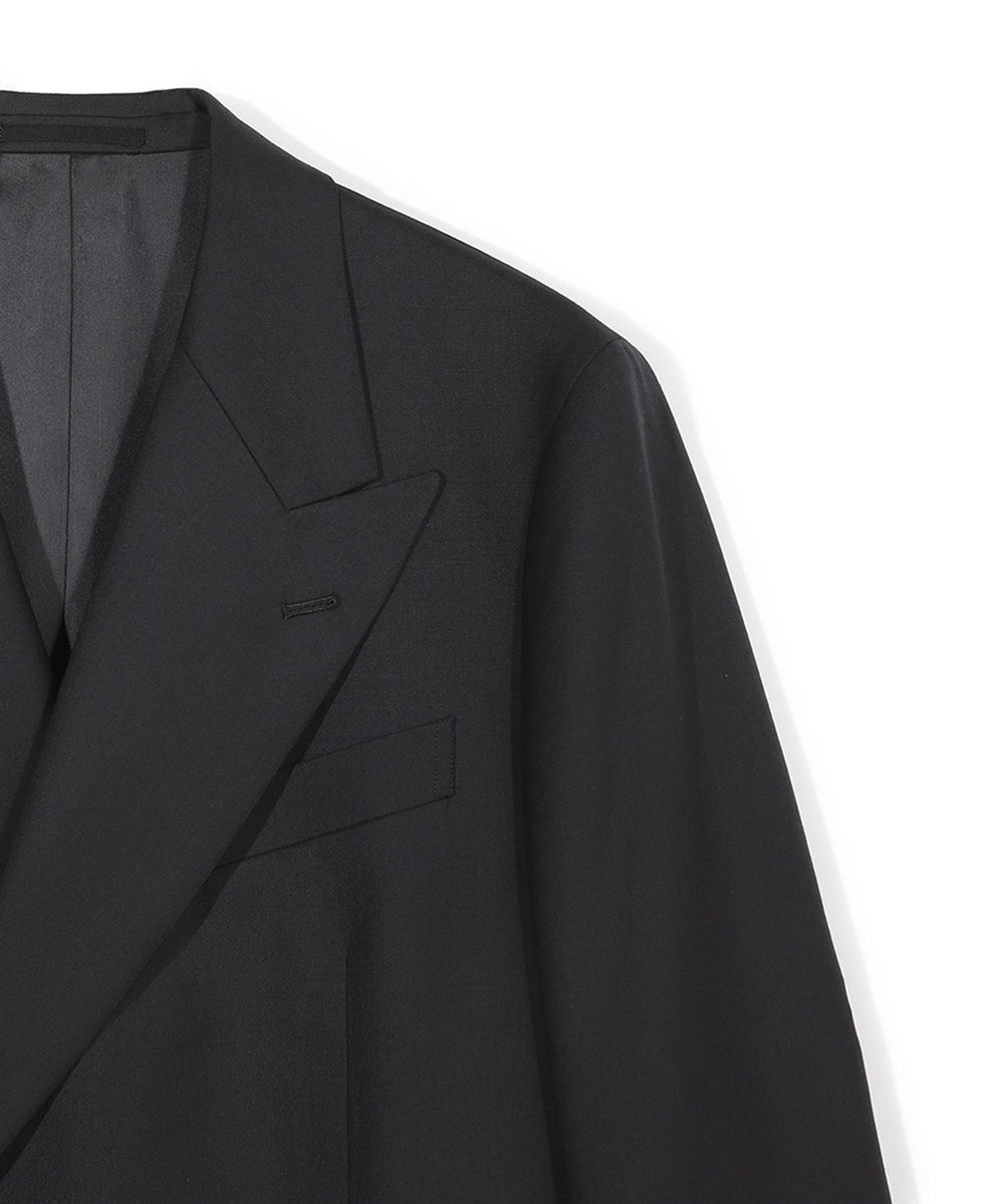 MEN'S BIGI 【50th Anniv . 菊池武夫】TECHWOOL TWILL TAILORED JACKET ブラック