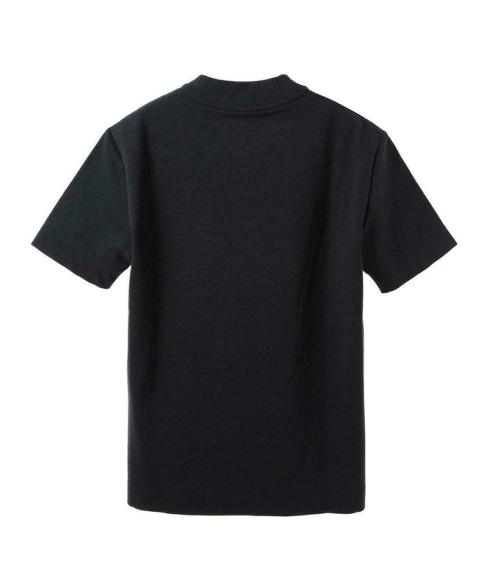 MEN'S BIGI 【ACTIVE TAILOR/アクティブテイラー】シルケットスムースVネックTシャツ＜接触冷感 / UVカット＞ ネイビー