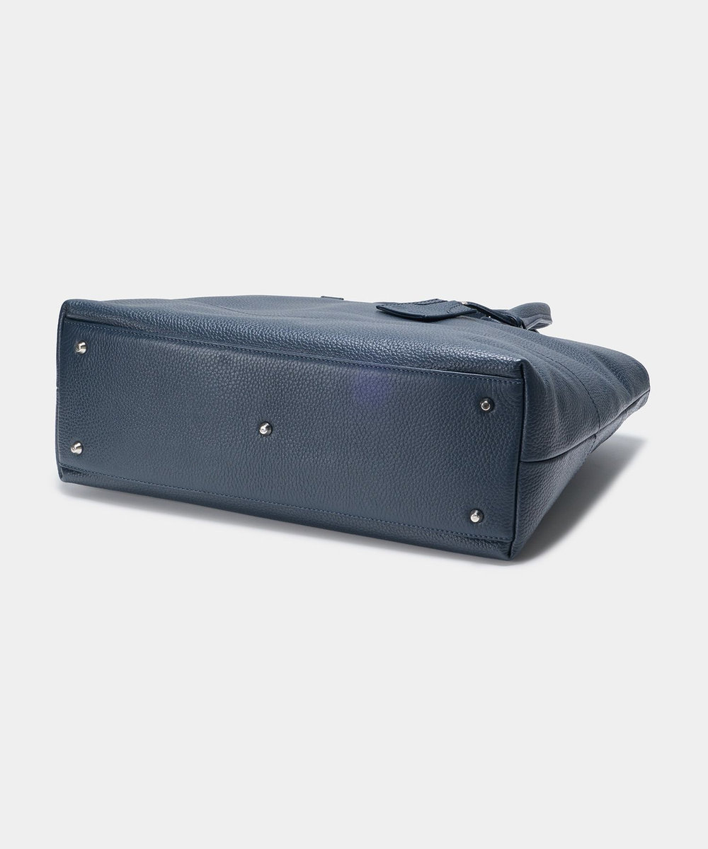 MEN'S BIGI 《別注》SEEKER シュリンクレザー2WAYトートバッグ ネイビー