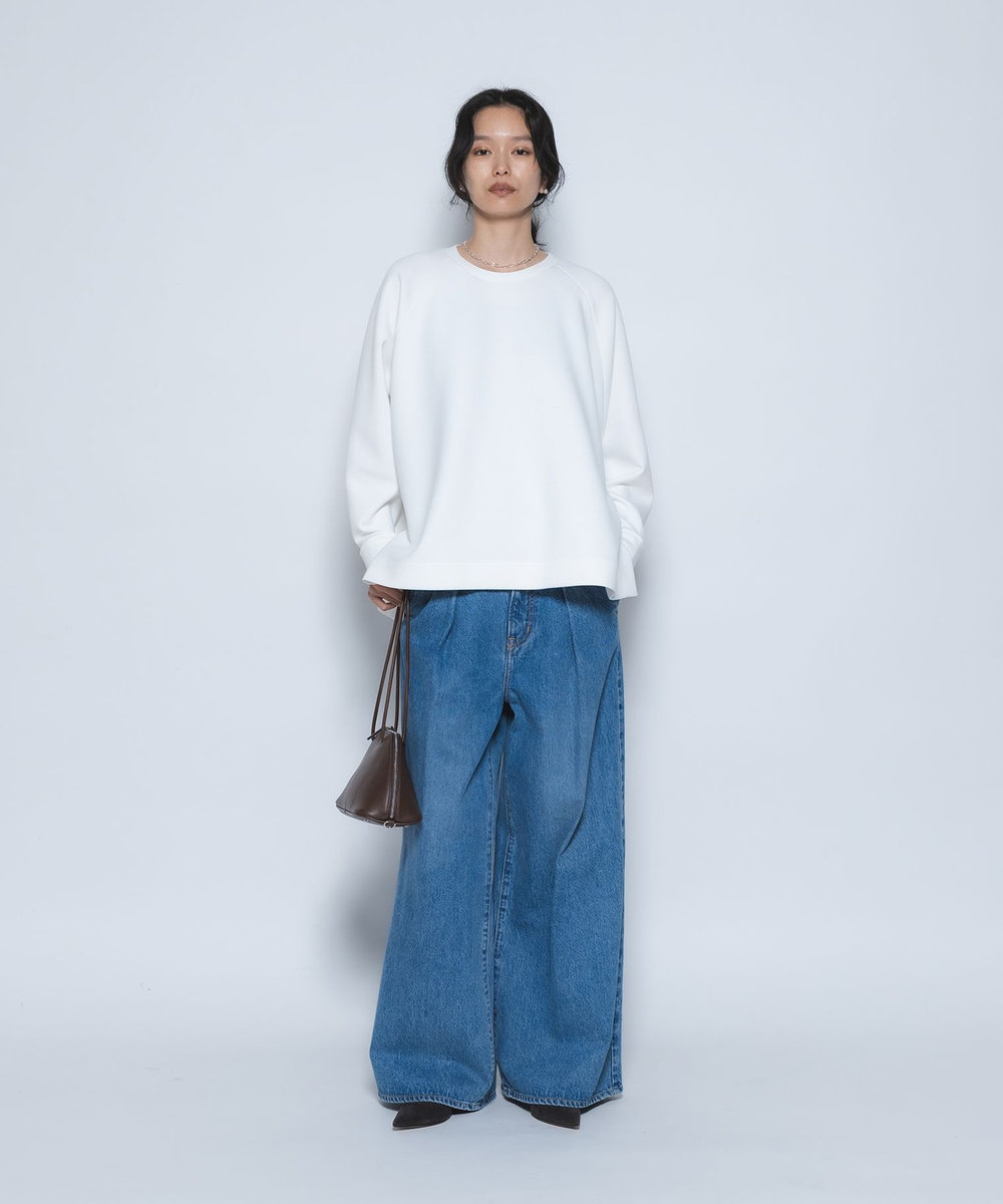 1er Arrondissement エアリーダンボールポンチョトップス オフホワイト
