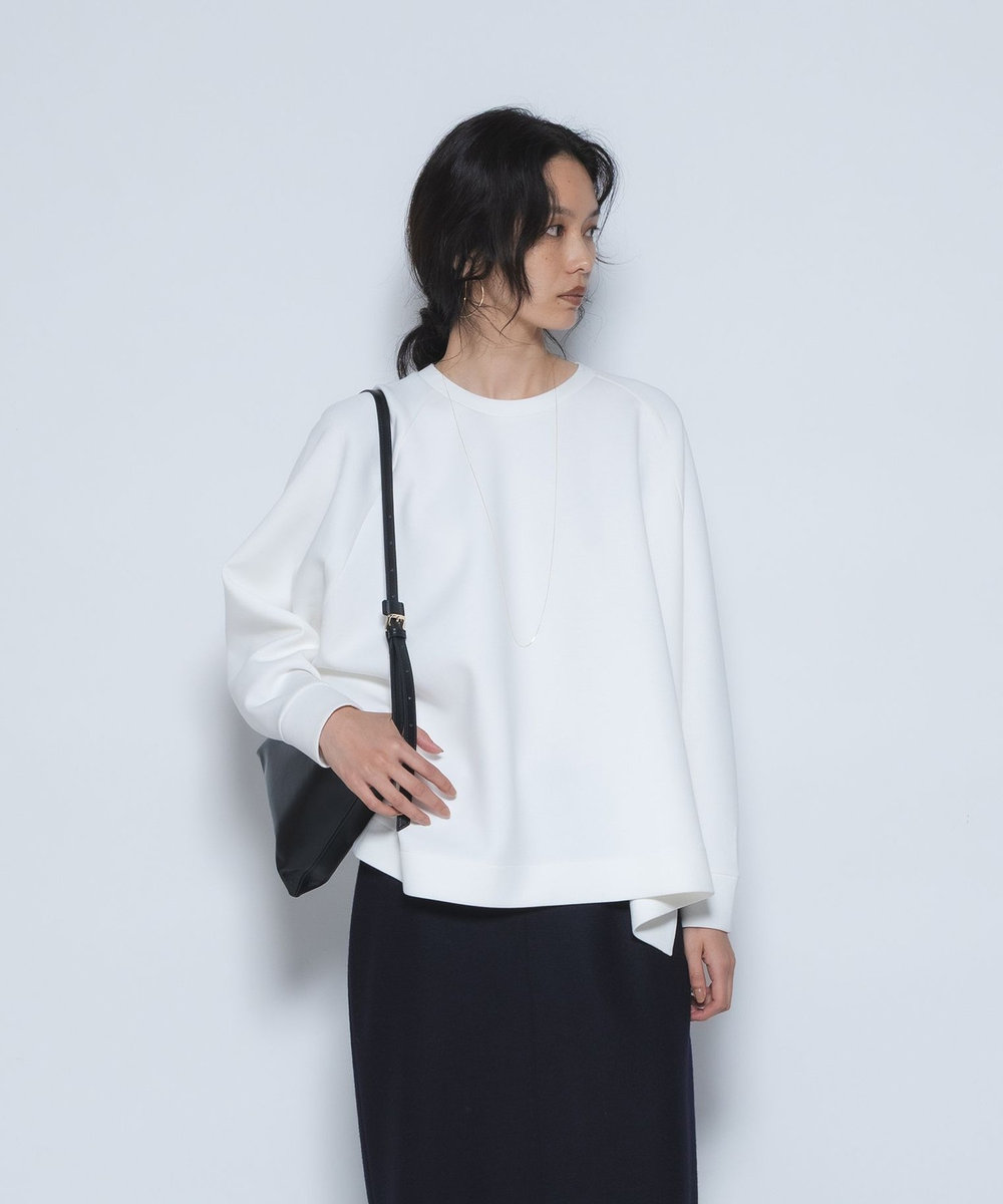 1er Arrondissement エアリーダンボールポンチョトップス オフホワイト