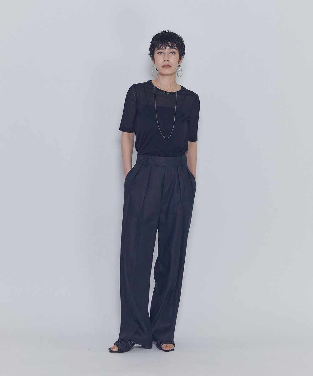 1er Arrondissement 【追加】シアーＴシャツ ブラック