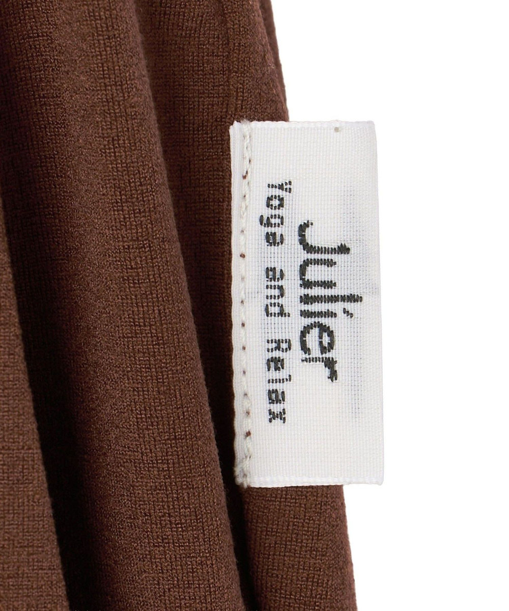 Julier 《定番》ライトプライムギャザーパンツ［エコ］/［UVカット］/［吸汗速乾］/［ホットヨガ対応］/［ラッシュガード］ ブラウン