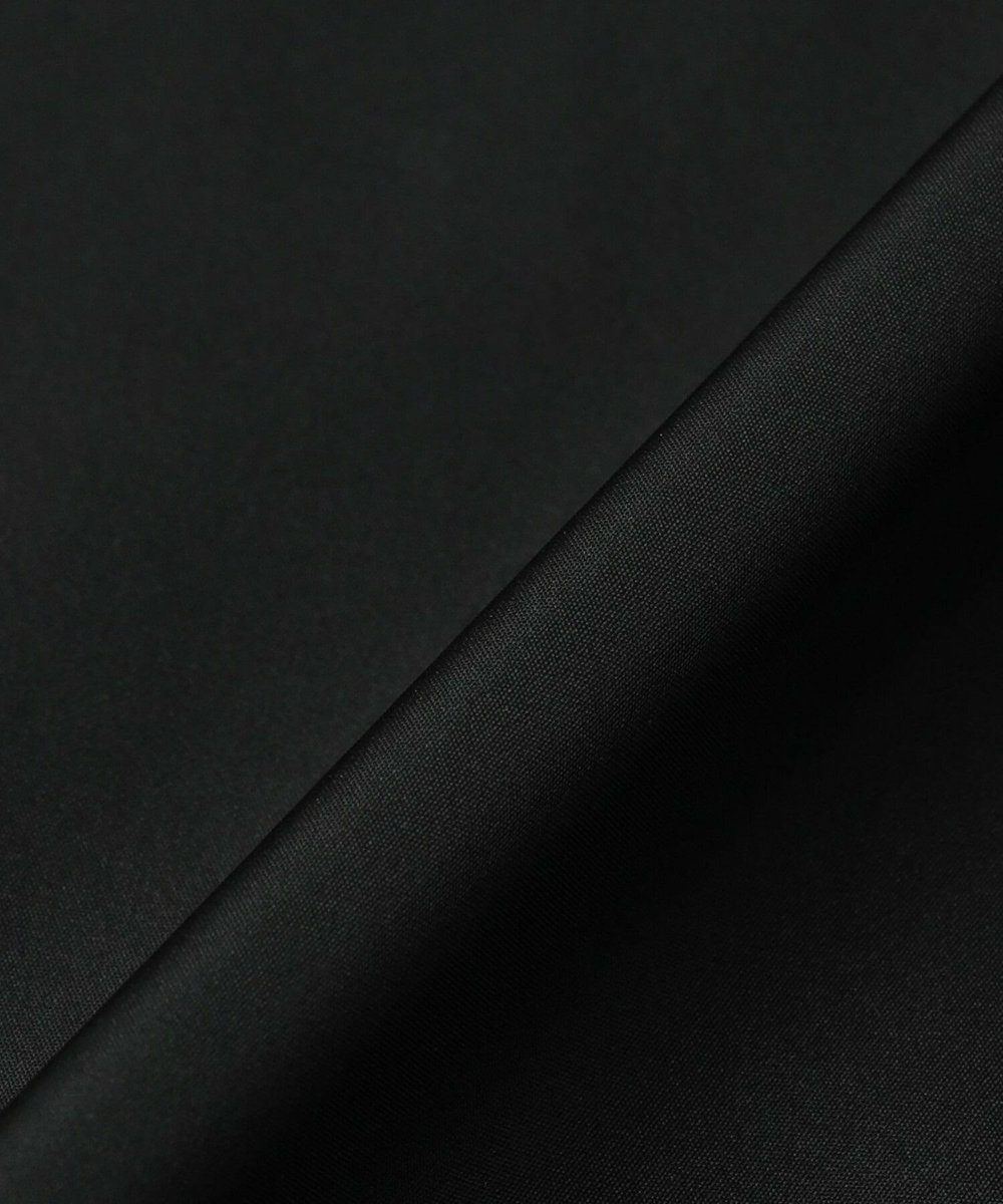 L'EQUIPE COUTURIER マイクロシルクタフタジャケットコート ブラック