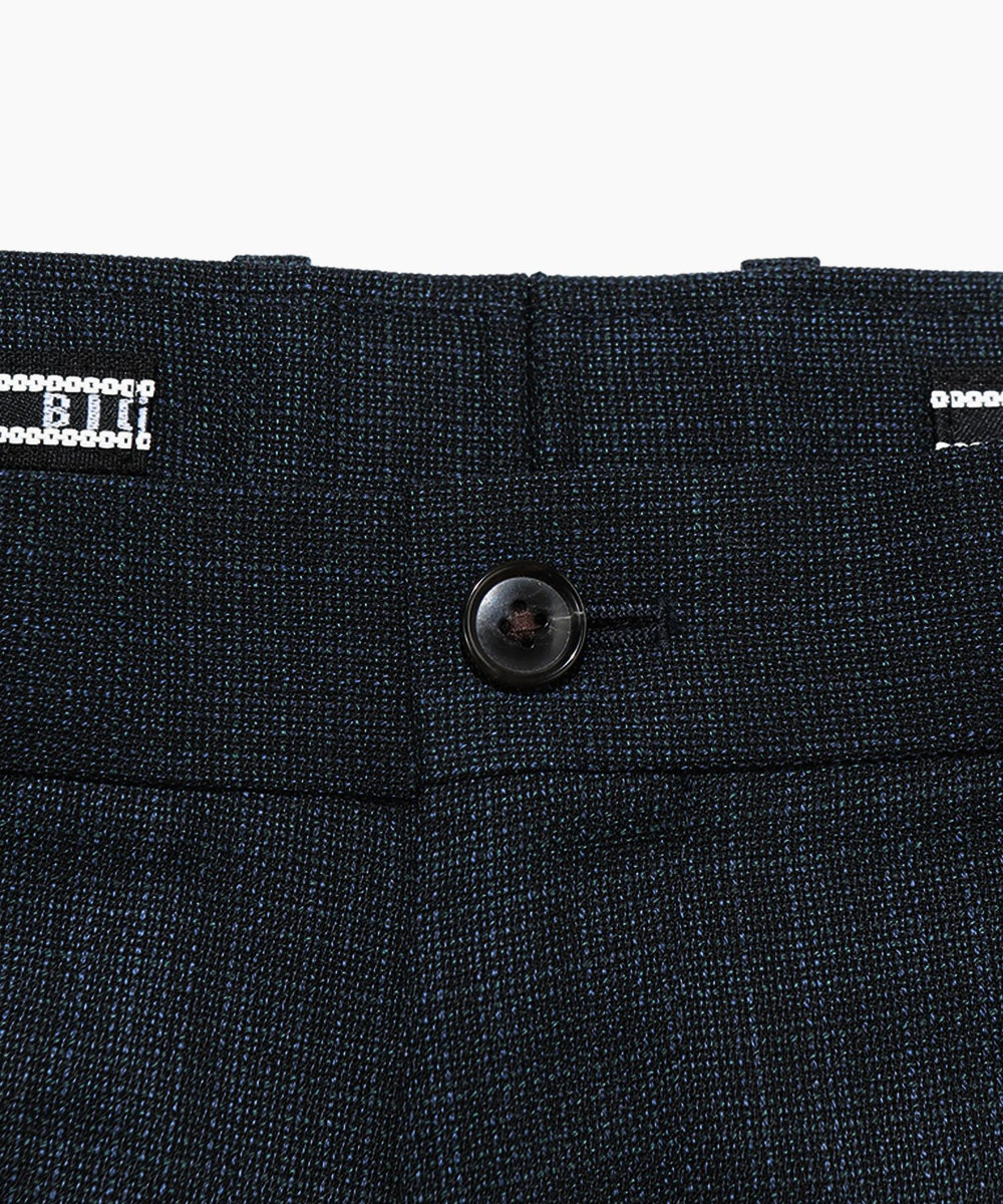MEN'S BIGI ミックスヤーン/ホップサックスラックス グリーン
